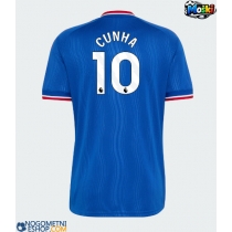 Moški Nogometni dresi Manchester United Matheus Cunha #10 Gostujoči 2026-27 Kratek Rokav